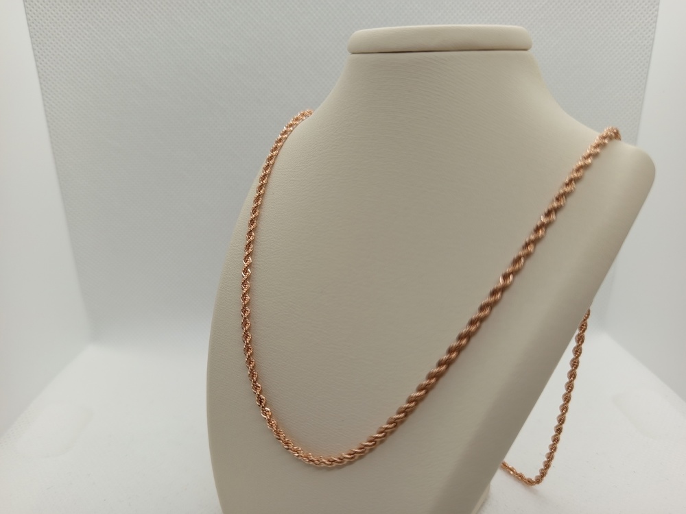 ЦЛВР585 ЦЕПЬ ПОЛНОВЕСНАЯ Веревка (Au 585)