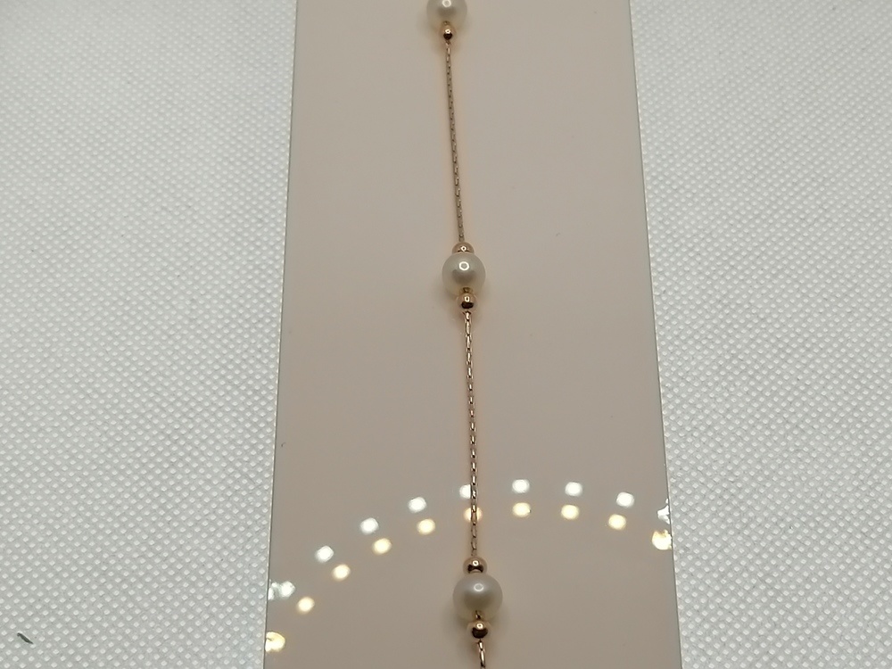 БРАСЛЕТ С КАМНЯМИ (Au 585)