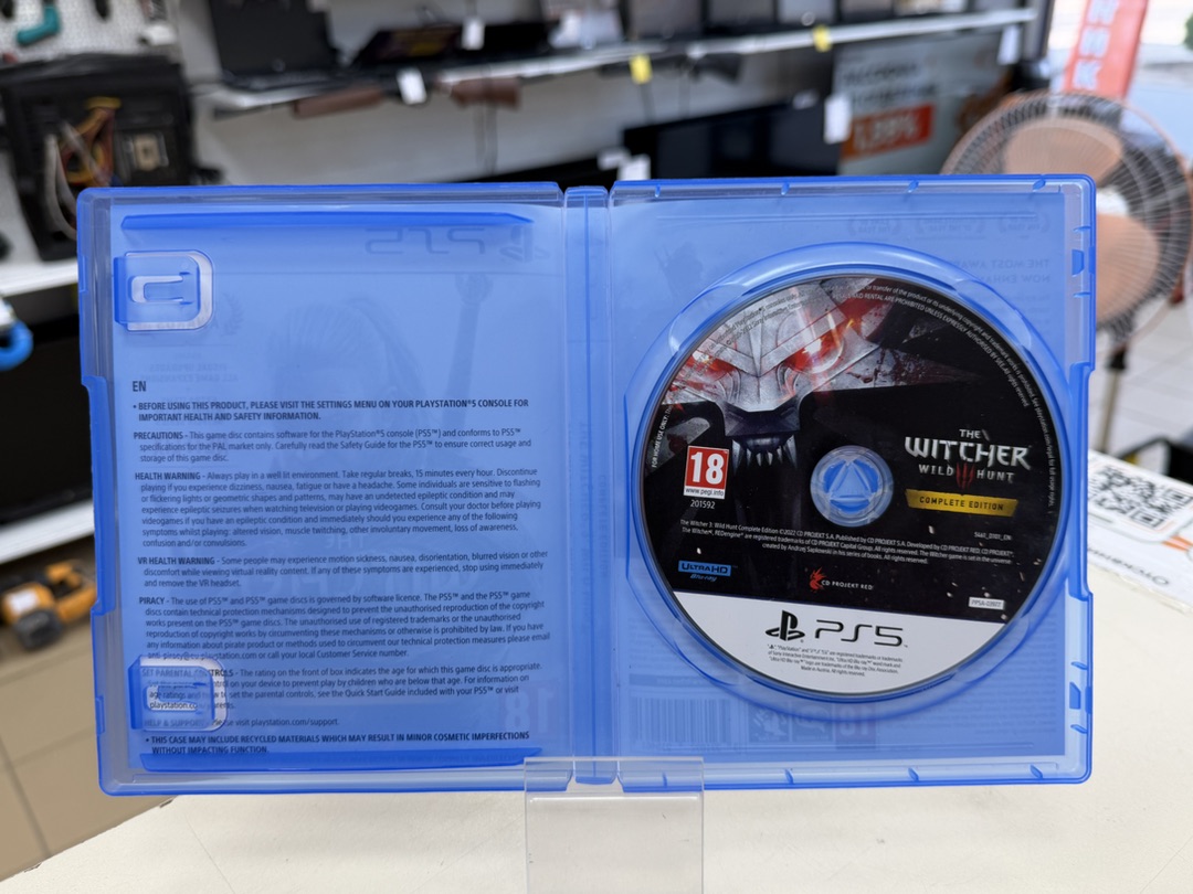 Игра Playstation 5 Witcher Wild Hunt