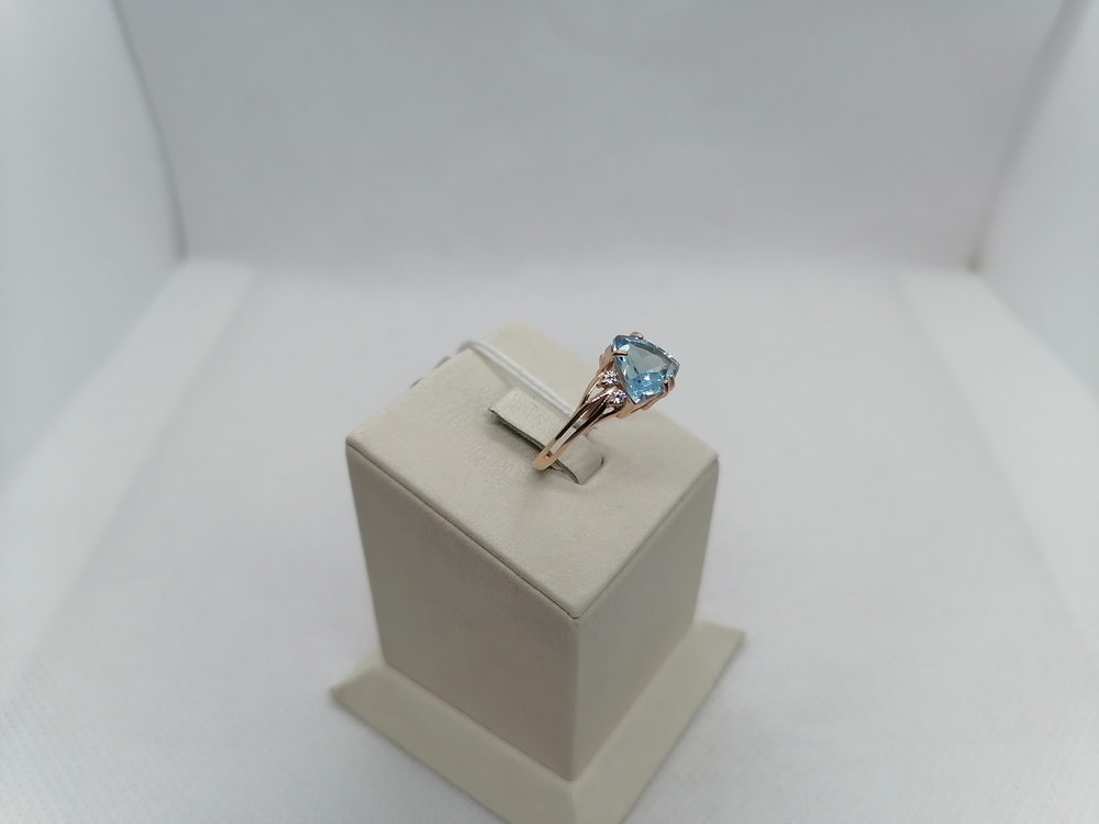 КОЛКМИ585 КОЛЬЦО С КАМНЯМИ (Au 585)