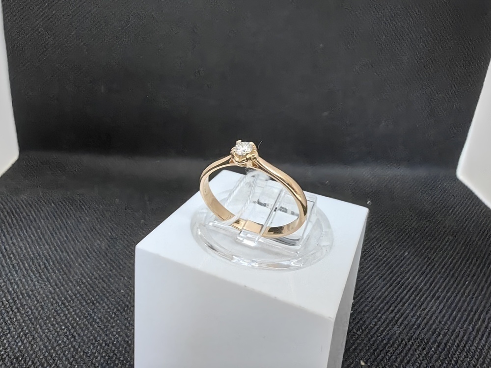 КОЛЬЦО БРИЛЛИАНТ Au 585