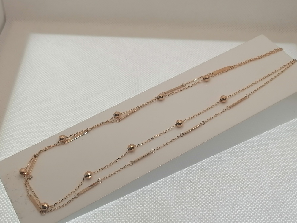 КОЛЬЕ БЕЗ КАМНЯ (Au 585)