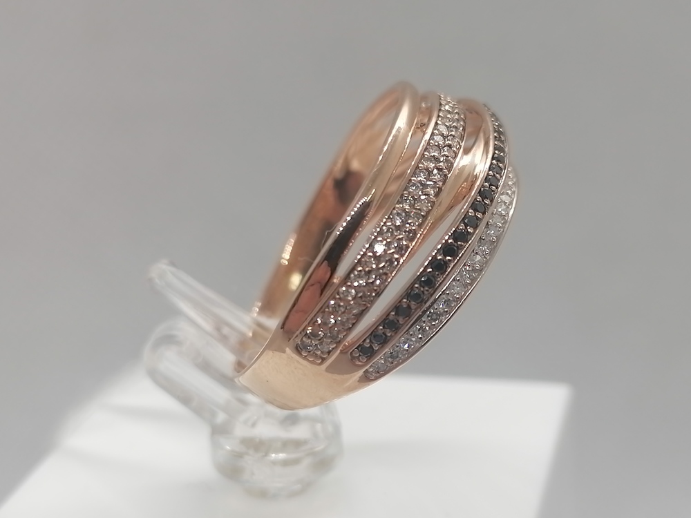 КОЛКМИ585 КОЛЬЦО С КАМНЯМИ (Au 585)