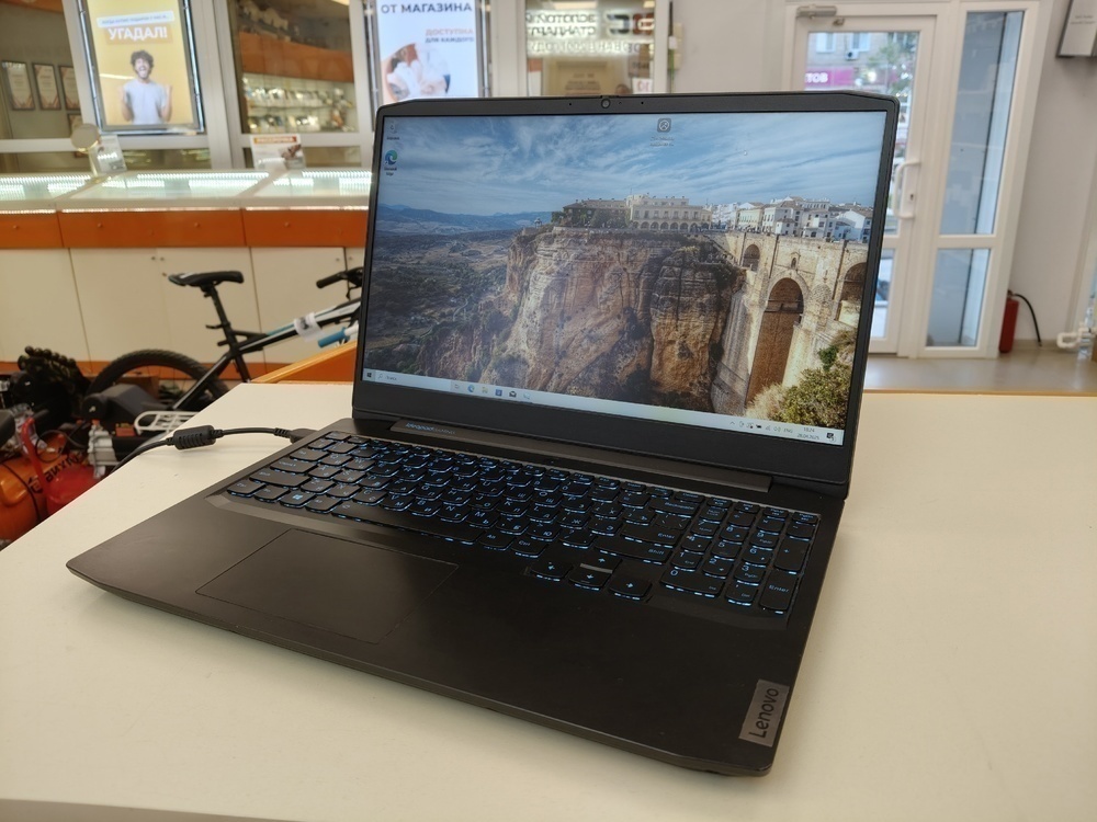 Ноутбук Lenovo IdeaPad Gaming 3 15IMH05; Core i5-10300H, GeForce GTX 1650 TI, 8 Гб, 512 GB, Нет
