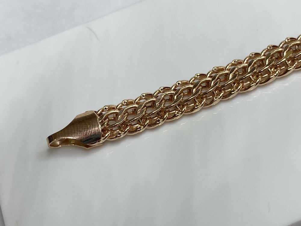 10070320119 БРАСЛЕТ ПУСТОТЕЛЫЙ Итальянка (Au 585)