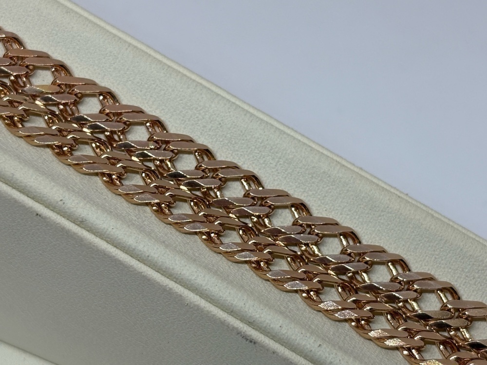 ЦЛР2585 ЦЕПЬ ПОЛНОВЕСНАЯ Ромб двойной (Au 585)