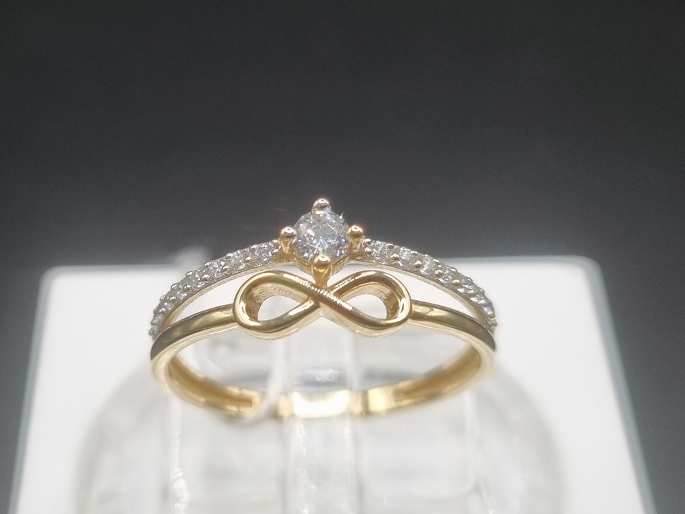 КОЛКМИ585 КОЛЬЦО С КАМНЯМИ (Au 585)