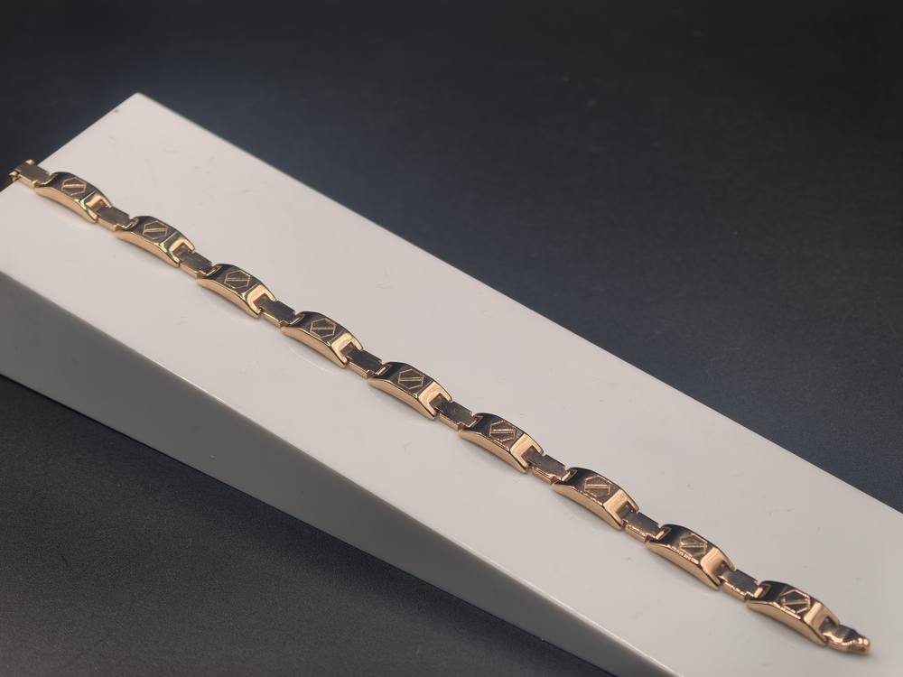 БРАСЛЕТ ПОЛНОВЕСНЫЙ Фантазия Au 585