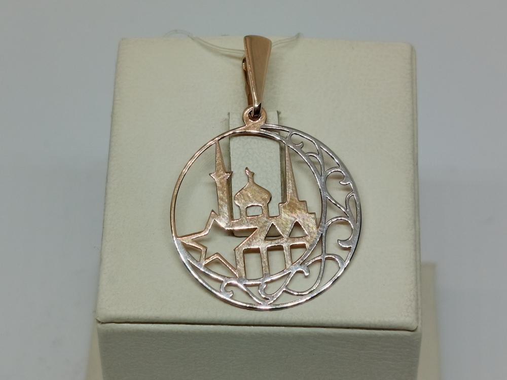 ПОДВЕСКА МЕЧЕТЬ без камня (Au 585)