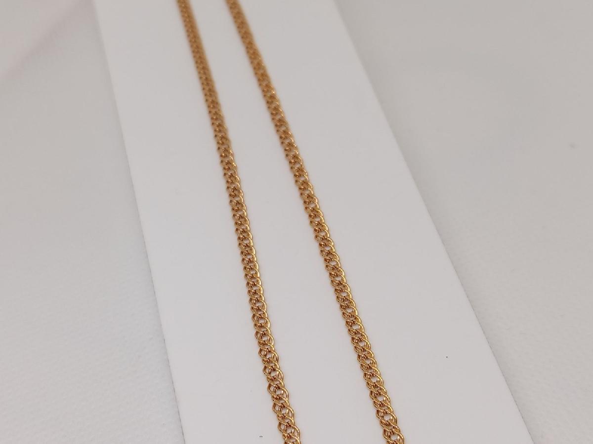 ЦЕПЬ ПОЛНОВЕСНАЯ Ромб двойной (Au 585)