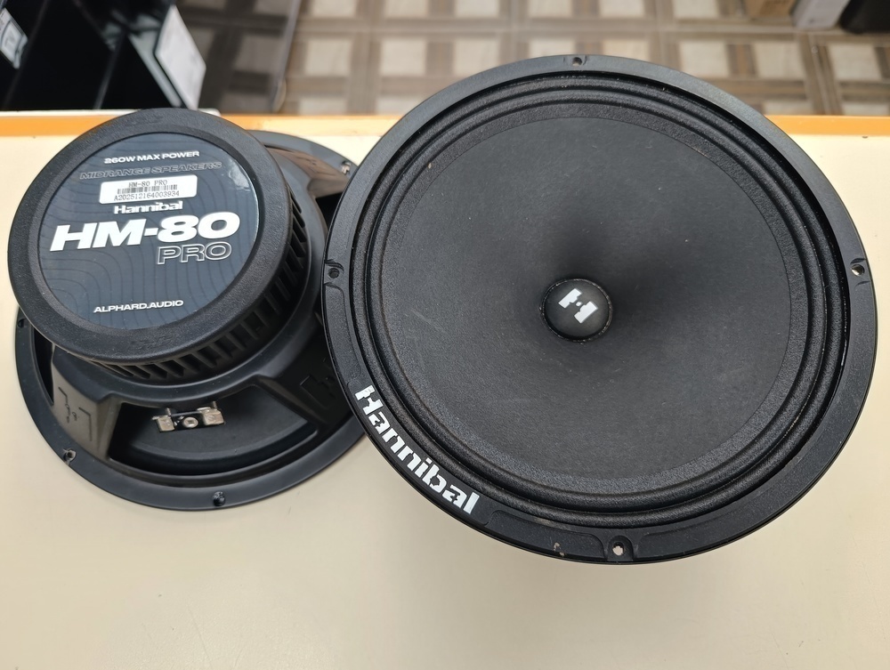 Автоакустика передняя Hannibal HM-80 PRO