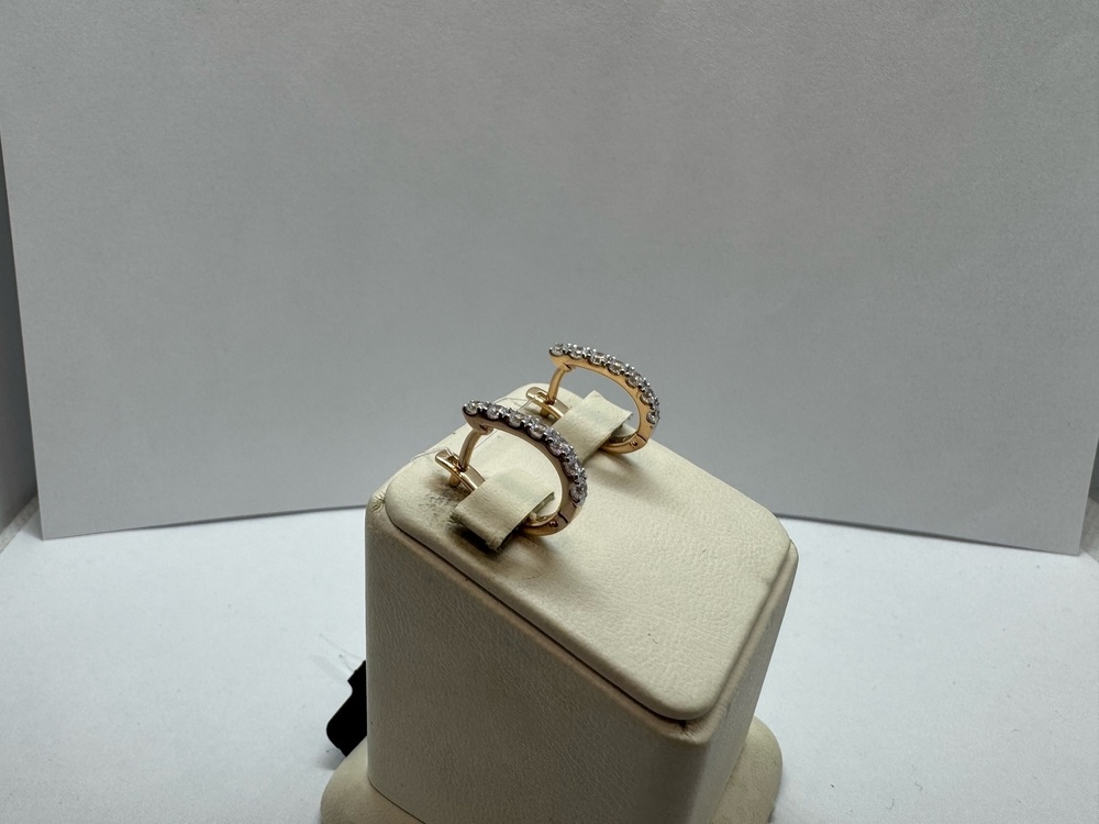 СЕРЬГИ С КАМНЯМИ (Au 585)