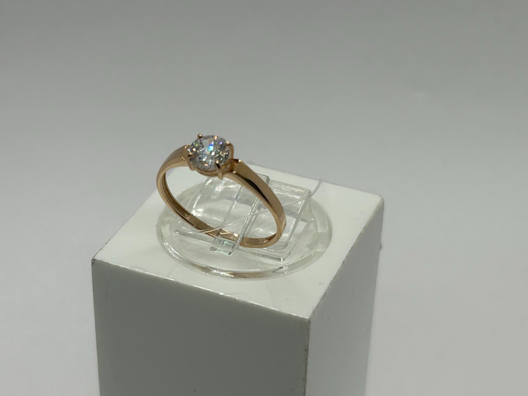 КОЛЬЦО С КАМНЕМ (Au 585)