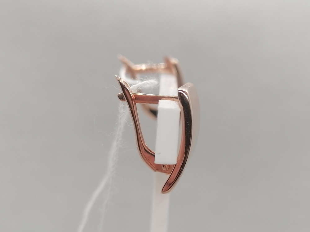 СЕРЬГИ БЕЗ КАМНЯ (Au 585)