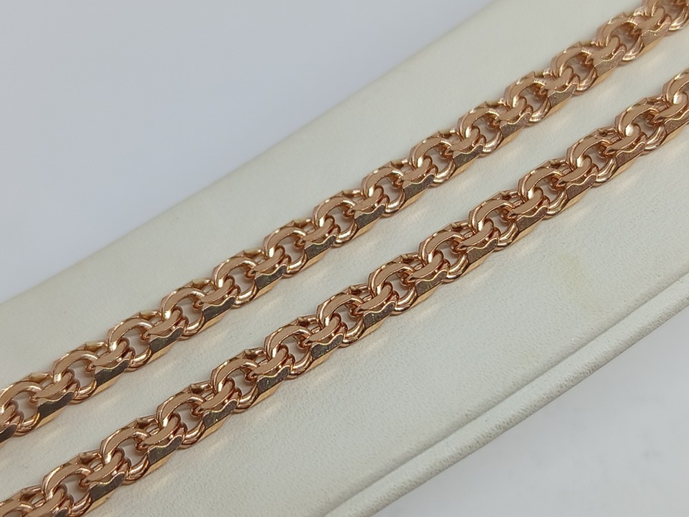 ЦЕПЬ ПОЛНОВЕСНАЯ Бисмарк (Au 585)