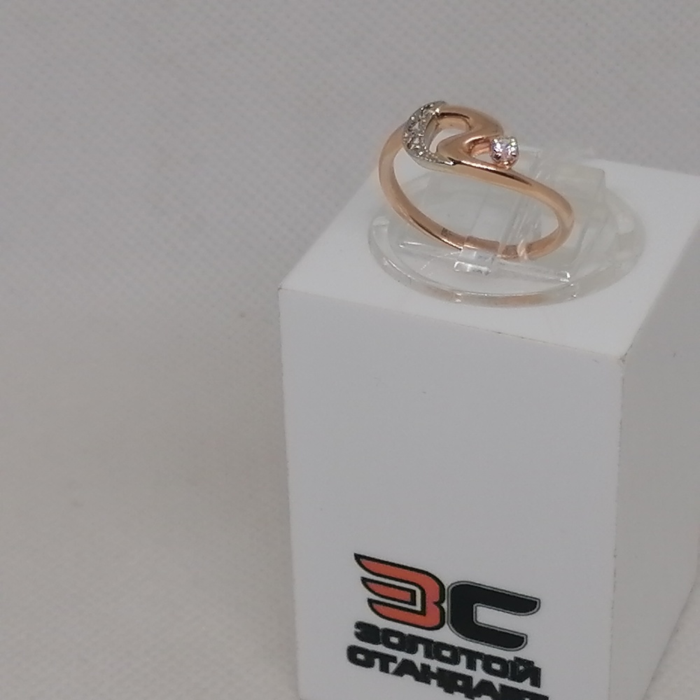 КОЛКМИ585 КОЛЬЦО С КАМНЯМИ (Au 585)