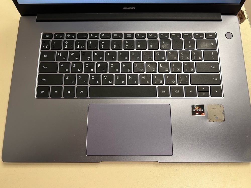 Ноутбук Huawei Matebook boh-wap9r; Ryzen 7 3700U, Radeon RX Vega 10, 8 Гб, 512 GB, Нет