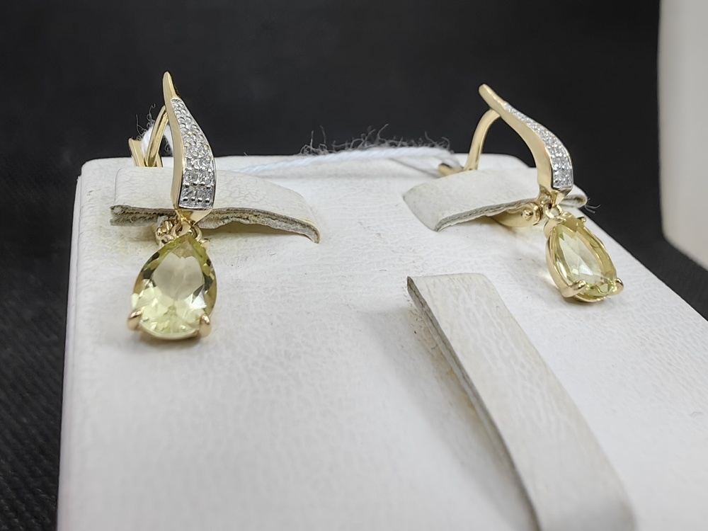 СЕРЬГИ БРИЛЛИАНТ (Au 585)