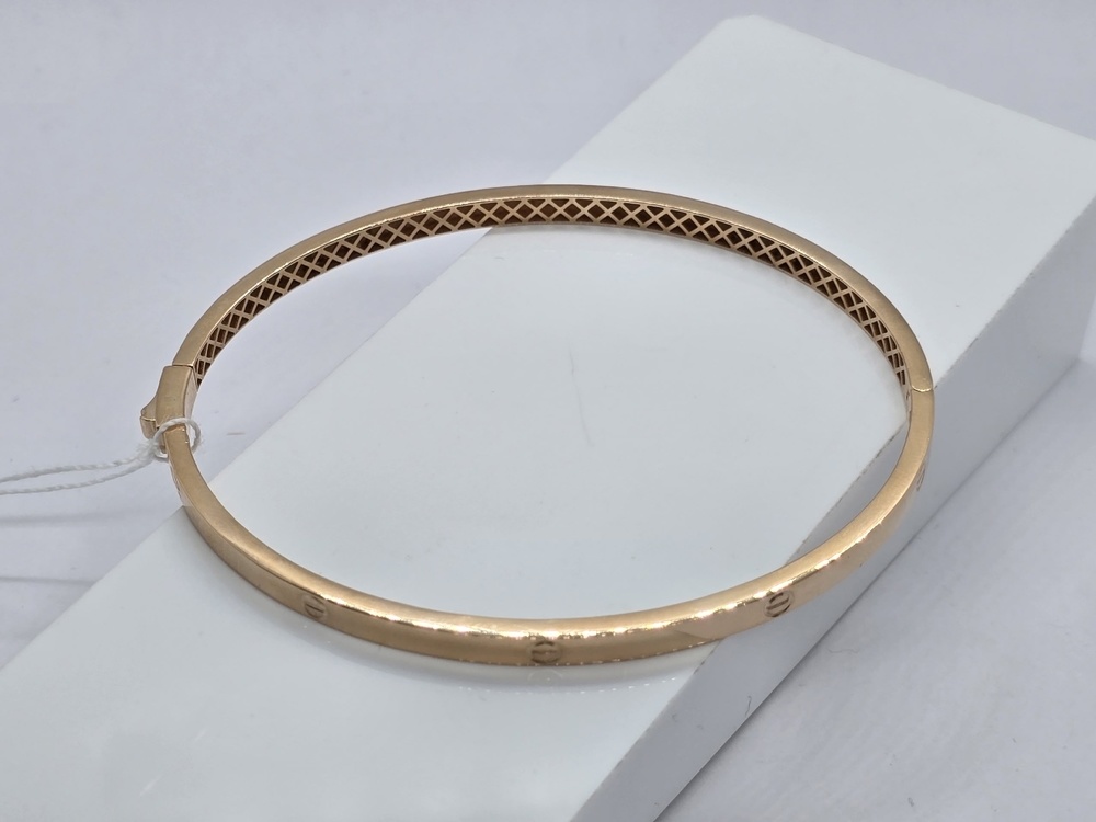 БРАСЛЕТ ЖЕСТКИЙ без камня (Au 585)