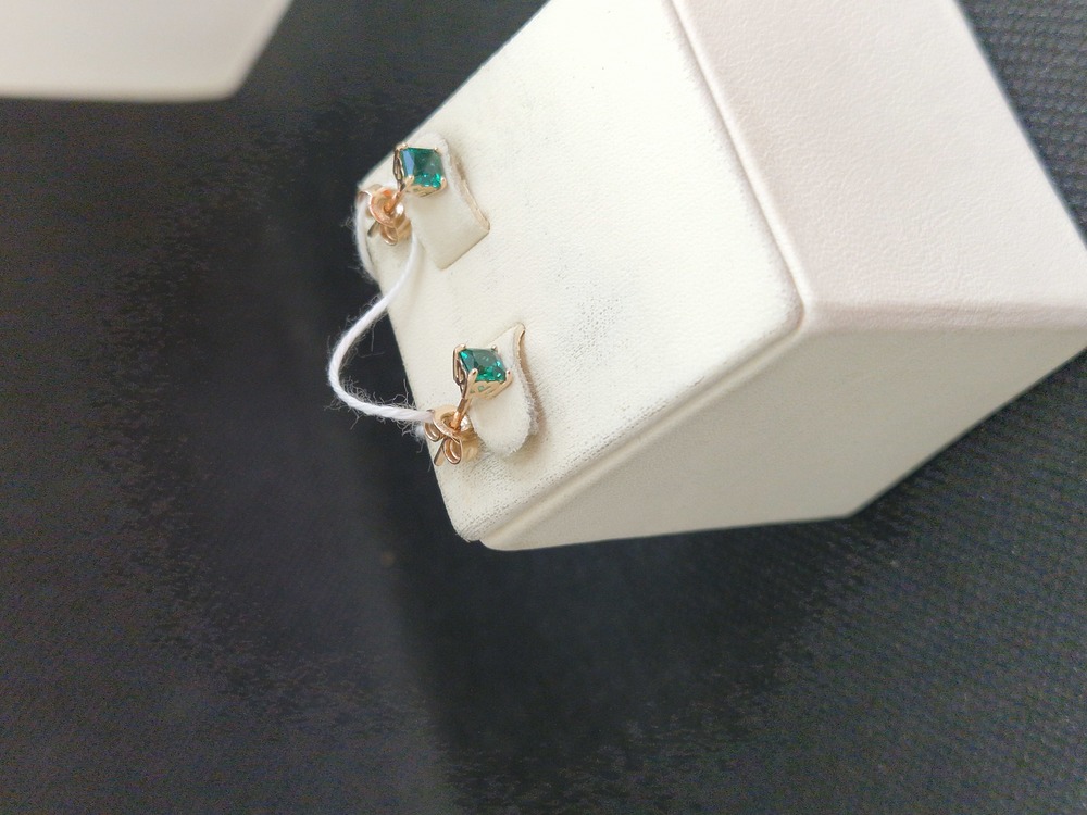 СГВЗ585 СЕРЬГИ ГВОЗДИКИ (Au 585)