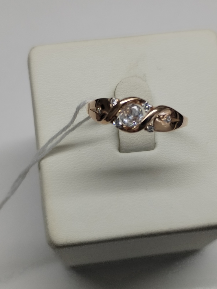КОЛКМИ585 КОЛЬЦО С КАМНЯМИ (Au 585)