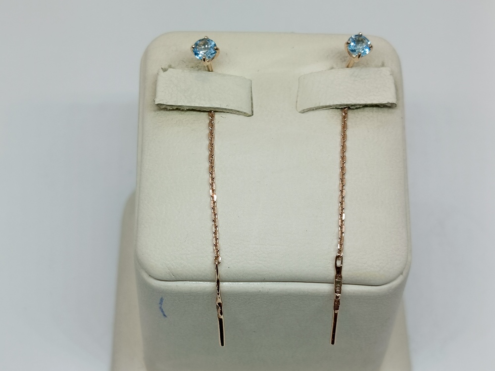 СПРО585 СЕРЬГИ ПРОДЕВКИ (Au 585)