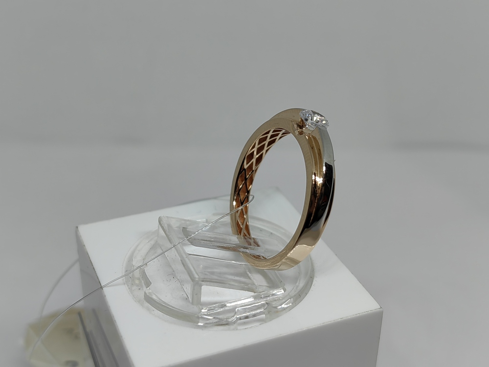 КОЛЬЦО С КАМНЕМ (Au 585)