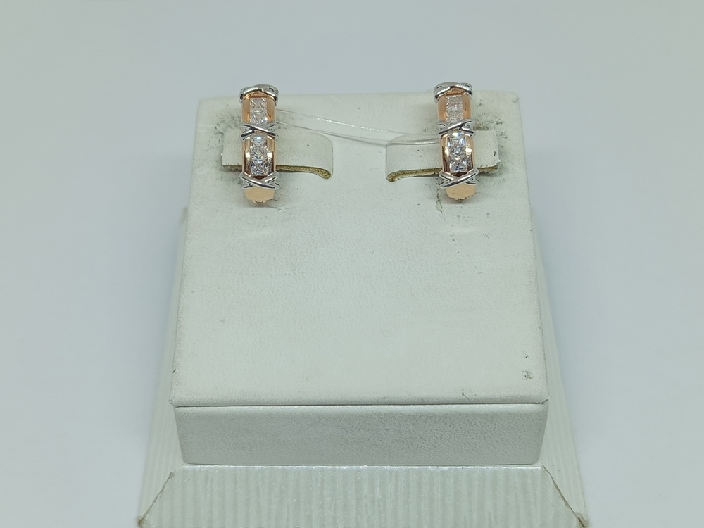 СЕРЬГИ С КАМНЯМИ (Au 585)