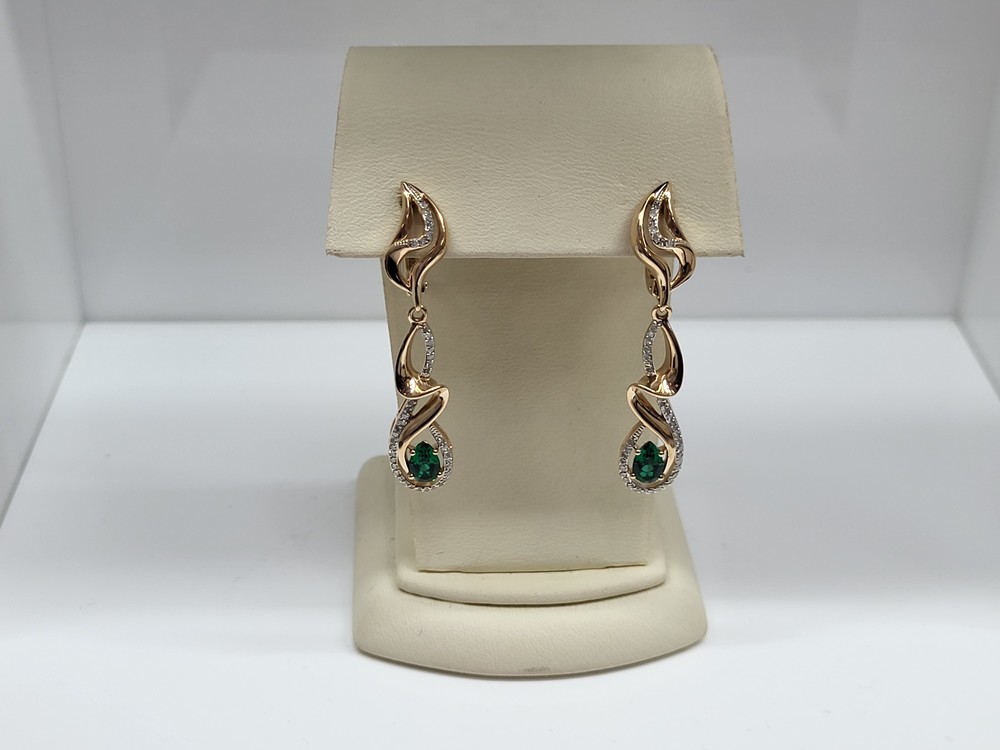 СЕРЬГИ БРИЛЛИАНТ (Au 585)