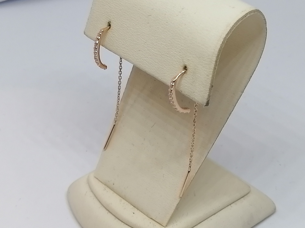 СПРО585 СЕРЬГИ ПРОДЕВКИ (Au 585)