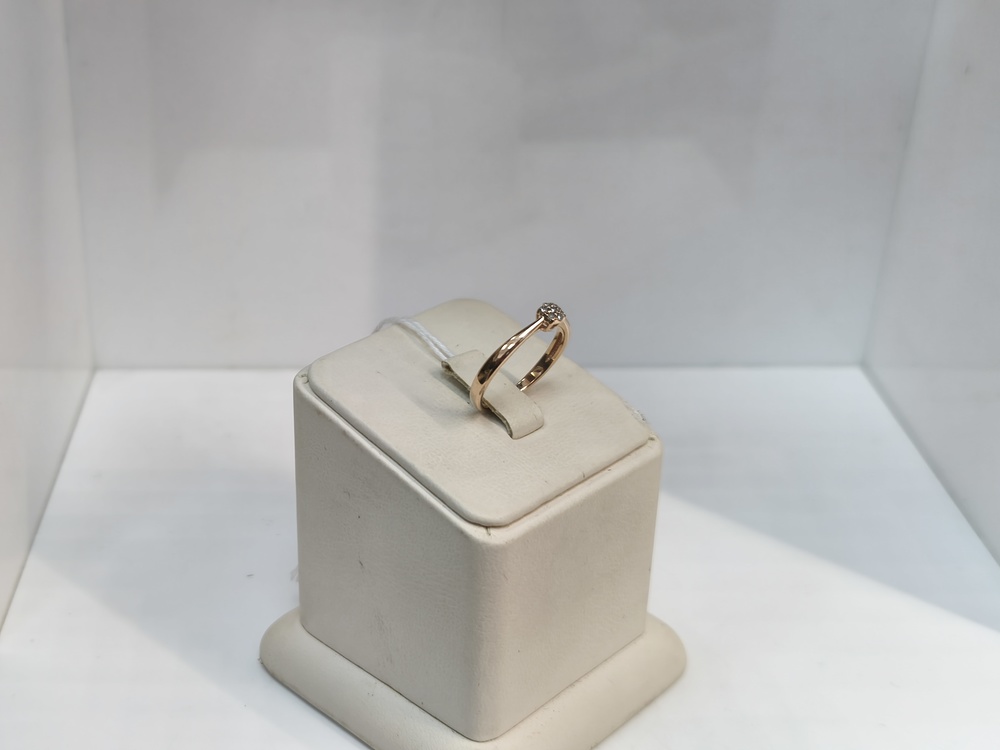 КОЛЬЦО БРИЛЛИАНТ Au 585