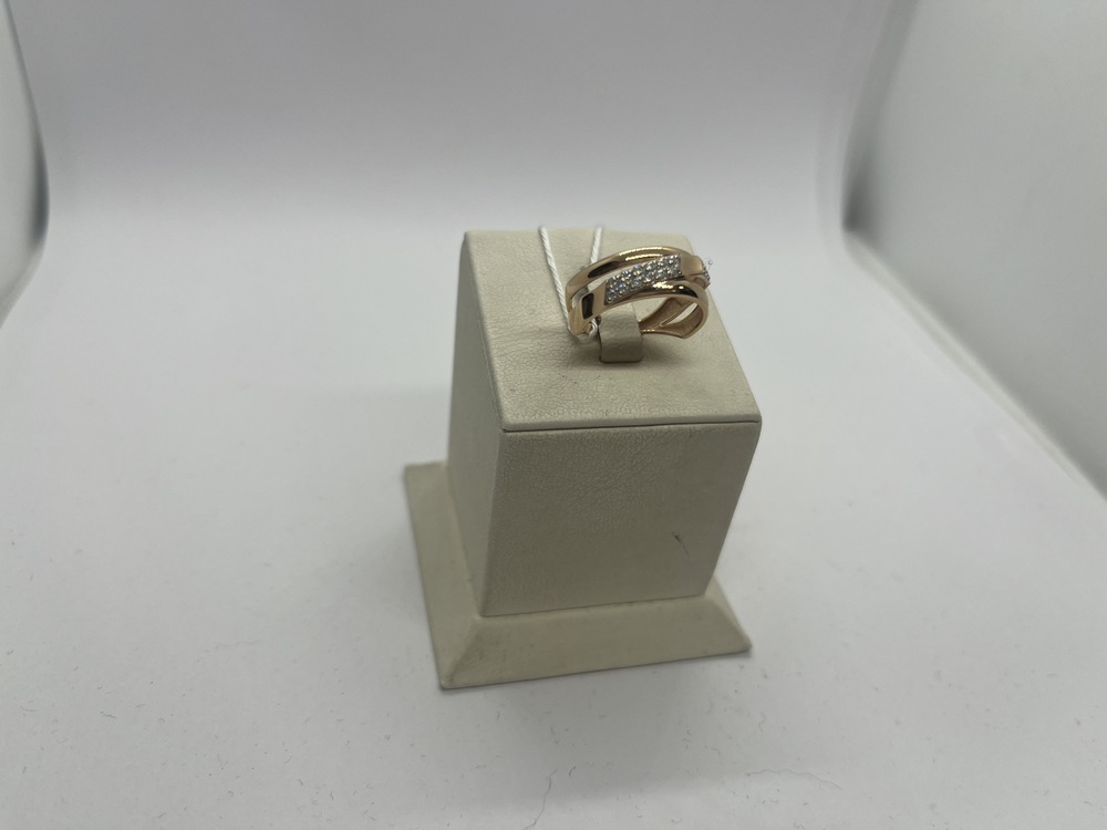 КОЛКМИ585 КОЛЬЦО С КАМНЯМИ (Au 585)