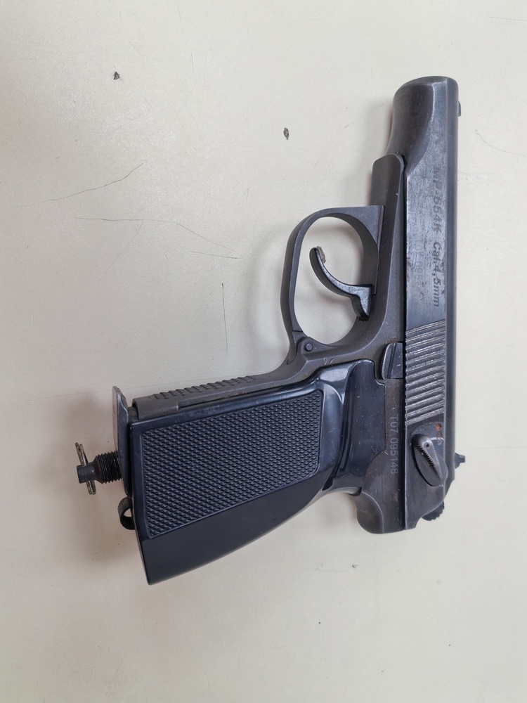 Пистолет пневматический ПМ МР-654К Cal 4.5mm