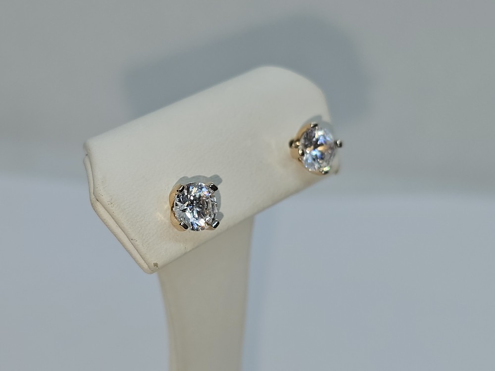 СПУС585 СЕРЬГИ ПУСЕТЫ (Au 585)