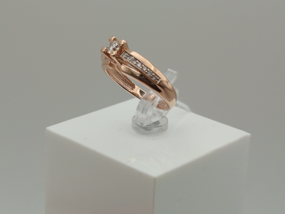 КОЛЬЦО БРИЛЛИАНТ Au 585