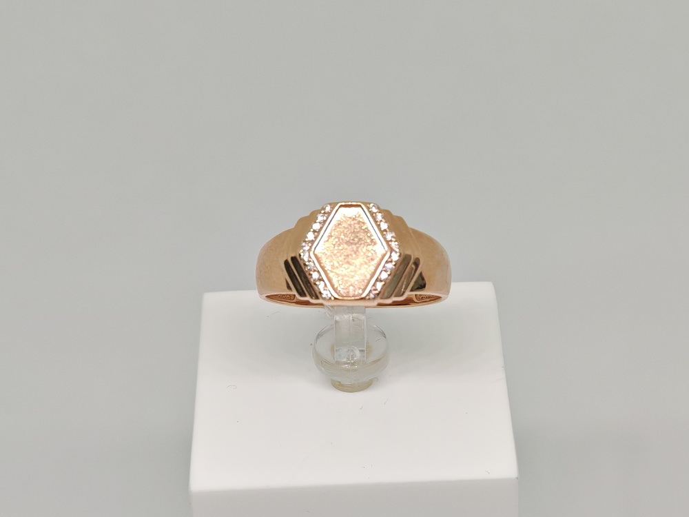 ПЕЧКМИ585 ПЕЧАТКА С КАМНЯМИ (Au 585)