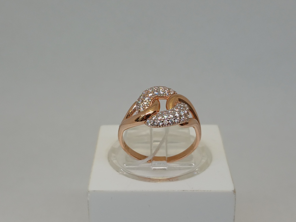КОЛКМИ585 КОЛЬЦО С КАМНЯМИ (Au 585)
