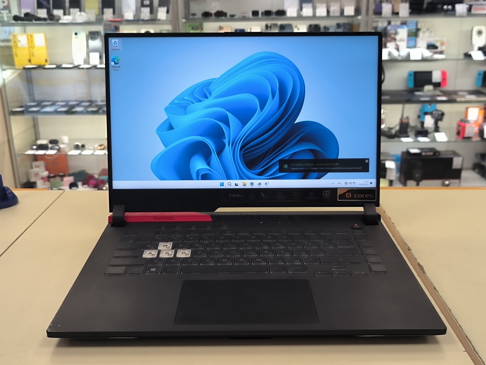 Ноутбук ASUS ROG STRIX G513HI; Ryzen 7 4800H, GeForce GTX 1650, 8 Гб, 512 GB, Нет