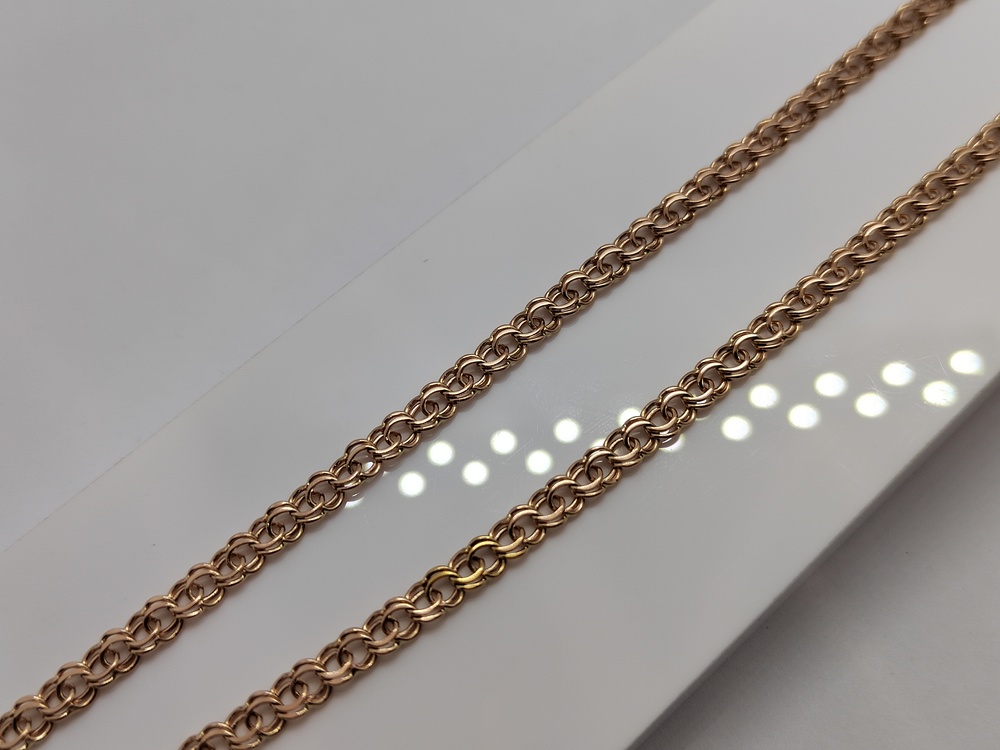 ЦЛБС585 ЦЕПЬ ПОЛНОВЕСНАЯ Бисмарк (Au 585)