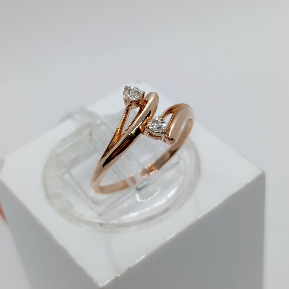 КОЛЬЦО БРИЛЛИАНТ Au 585