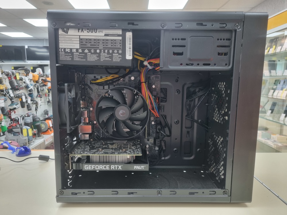 Системный блок IRU 123; Core I5-12400F, GeForce RTX 3050, 16 Гб, 512 GB, Нет