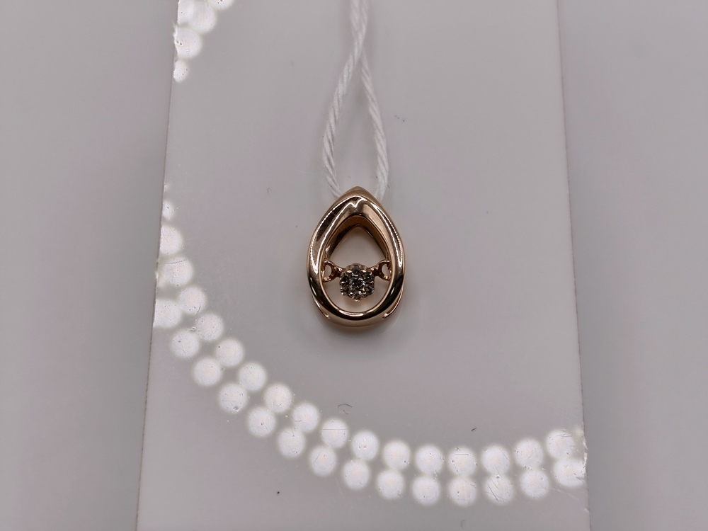 ПОДВЕСКА БРИЛЛИАНТ Au 585