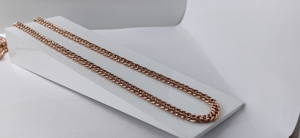 ЦПР2585 ЦЕПЬ ПУСТОТЕЛАЯ Ромб двойной (Au 585)