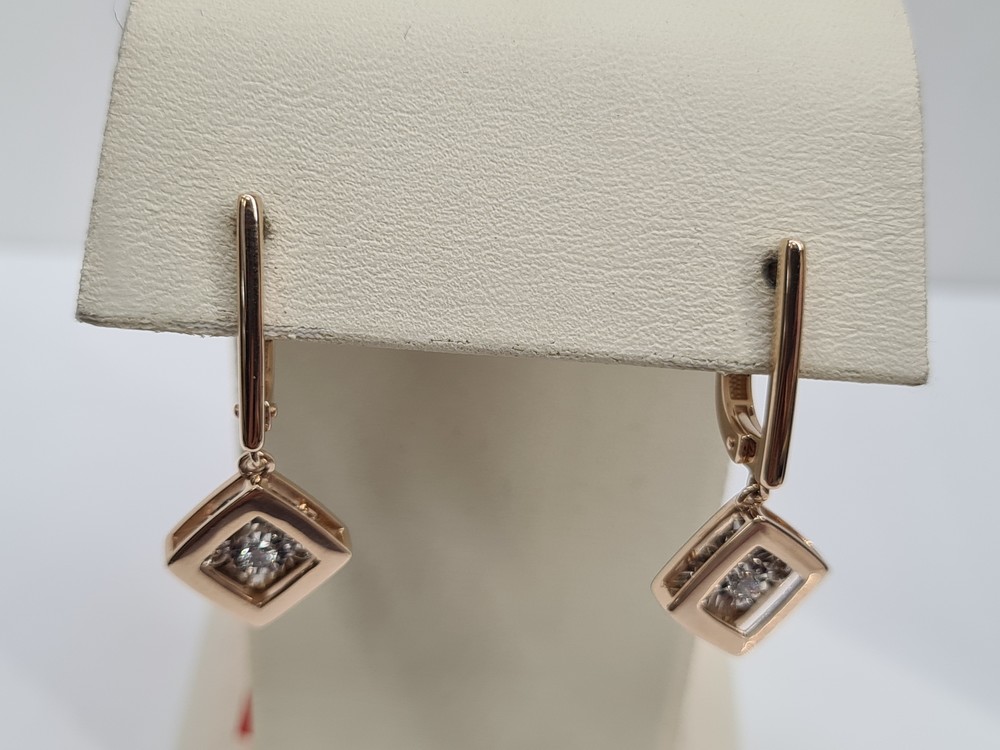 СЕРЬГИ БРИЛЛИАНТ (Au 585)