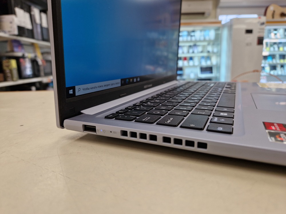 Ноутбук ASUS vivobook 15 m513ua-l1338t; Ryzen 7 4800H, Radeon Graphics, 16 Гб, 512 GB, Нет