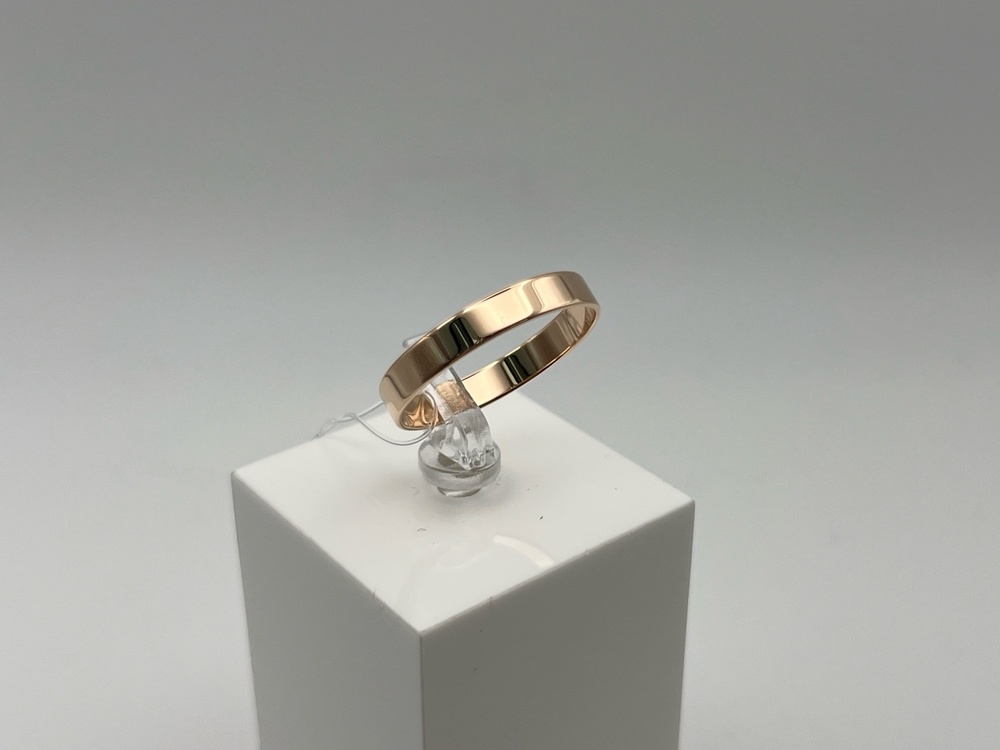 КОЛЬЦО ОБРУЧАЛЬНОЕ без камня (Au 585)