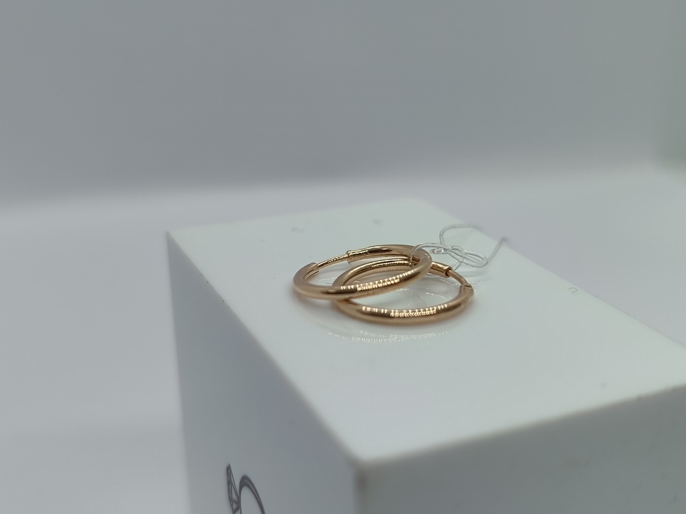 СЕРЬГИ КОНГО без камня (Au 585)