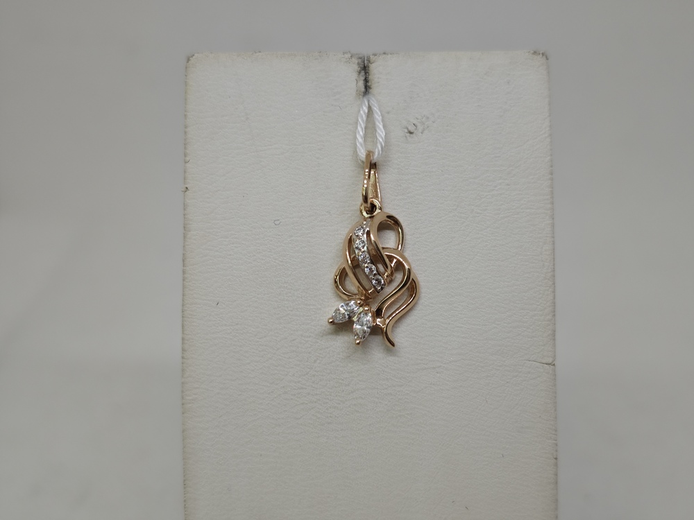 ПОДВЕСКА С КАМНЯМИ (Au 585)