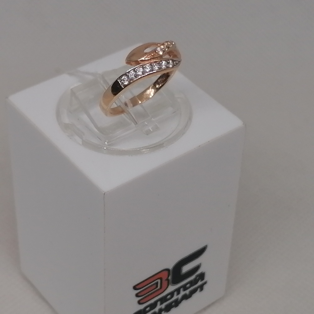 КОЛКМИ585 КОЛЬЦО С КАМНЯМИ (Au 585)