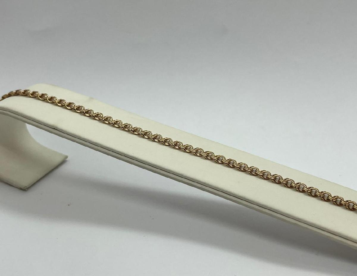 БЛБ585 БРАСЛЕТ ПОЛНОВЕСНЫЙ Бисмарк (Au 585)